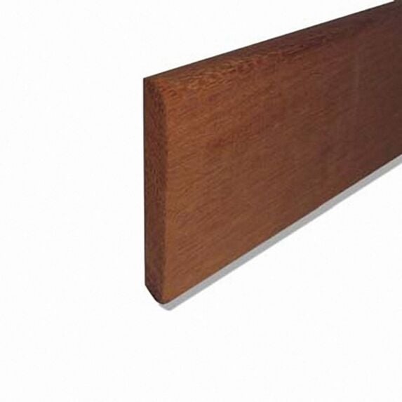 Plinthe bois rouge 2400 x 68 x 9 mm - SUPBOIS