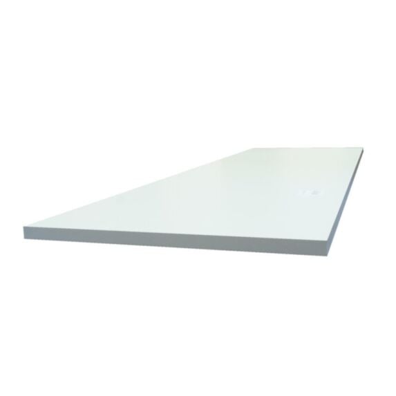 Tablette mélaminée blanc 4 chants 18 mm 800 x 500 mm - SUPBOIS