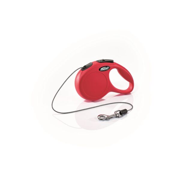Flexi Laisse Corde New Classic XS 3m Rouge - ZOLUX