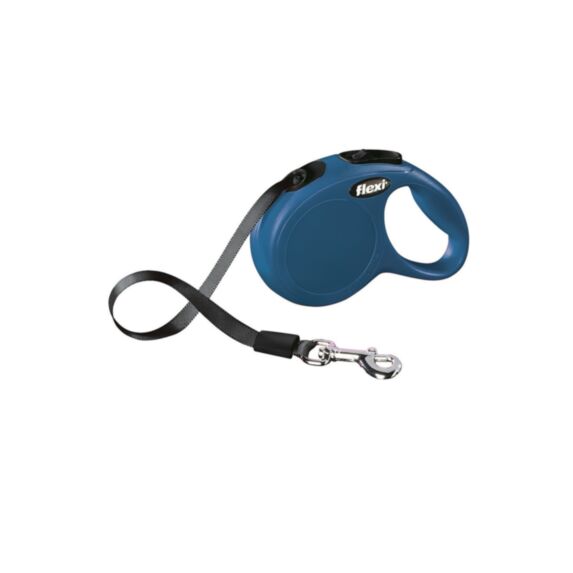 Flexi Laisse Sangle New Classic XS 3m Bleu - ZOLUX
