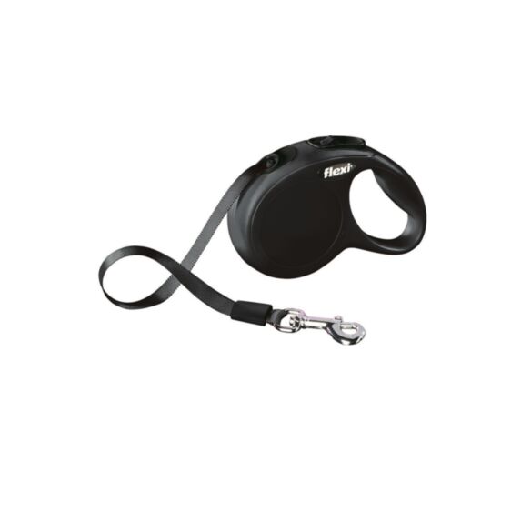 Flexi Laisse Sangle New Classic XS 3m Noir - ZOLUX