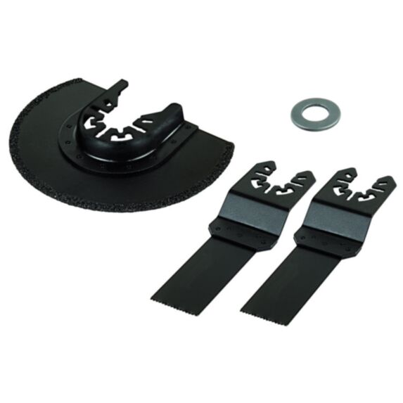 Kit 4 pièces accessoires bois/métal - WOLFCRAFT
