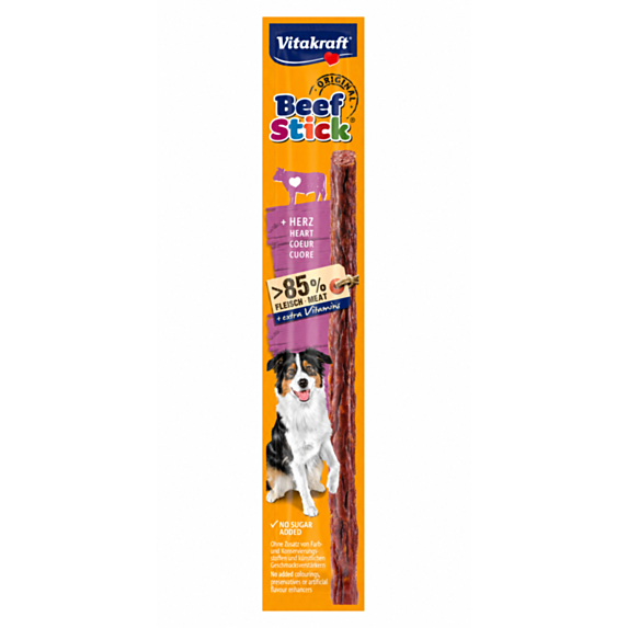 Friandise chien Beef Stick coeur de boeuf - VITAKRAFT