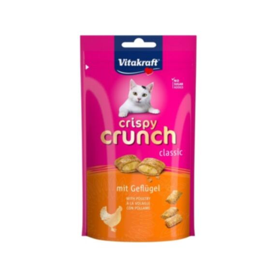 Friandise chat Crispy Crunch poulet 60 g - VITAKRAFT