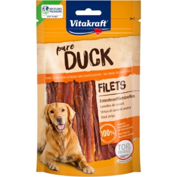 Friandise chien Pure filet canard 80g - VITAKRAFT