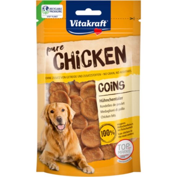 Friandise chien Pure Rondelle poulet 80g - VITAKRAFT