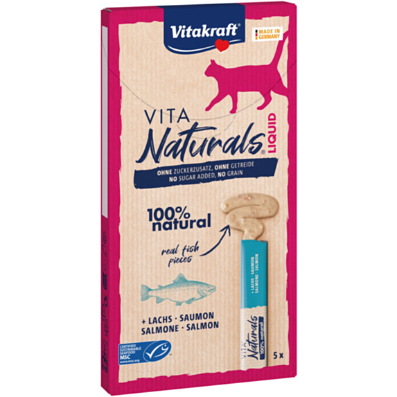 Friandise chat liquide saumon - VITAKRAFT