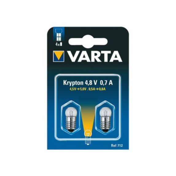 Ampoule Krypton 4.8V 0.7A - VARTA 