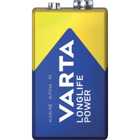 1 pile alcaline 6LR61 9V High Energy VARTA