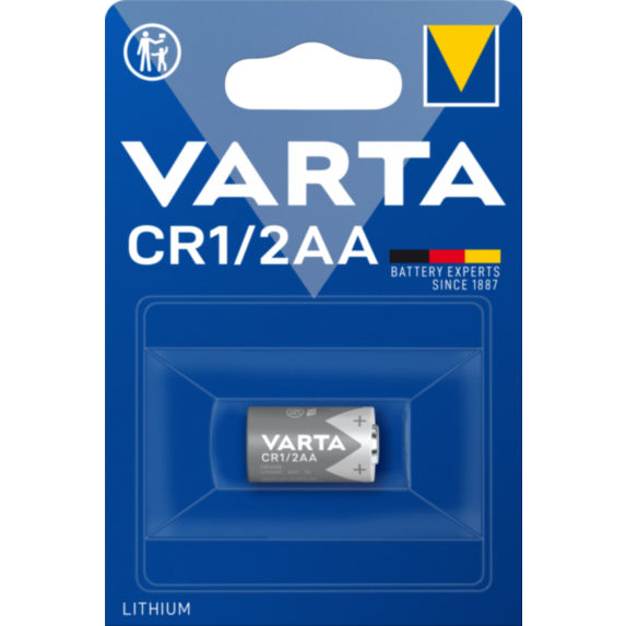 1 pile électronique CR1/2 - VARTA