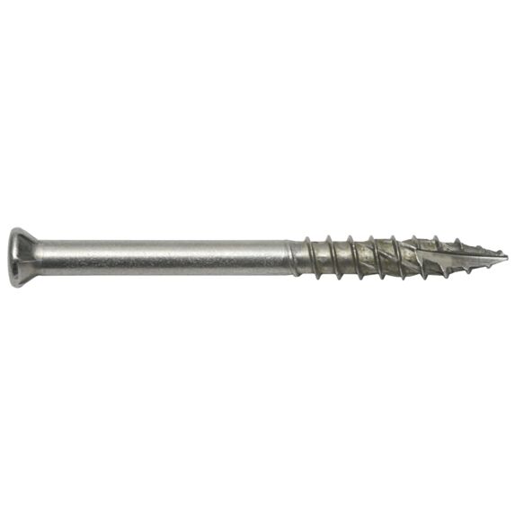 Vis terrasse en bois dur Inox A2 5,5 x 50 mm