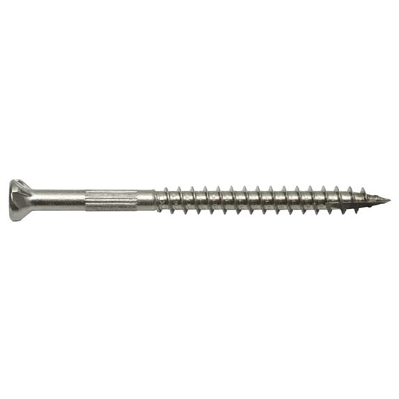 Vis bois antifendage empreinte étoile TX 20 Inox A2 4,5 x 40 mm