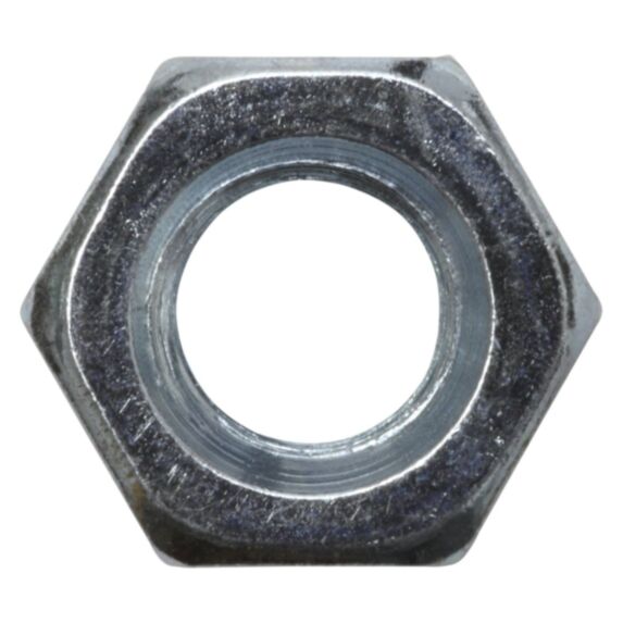 Écrou zingué M6 forme hexagonale