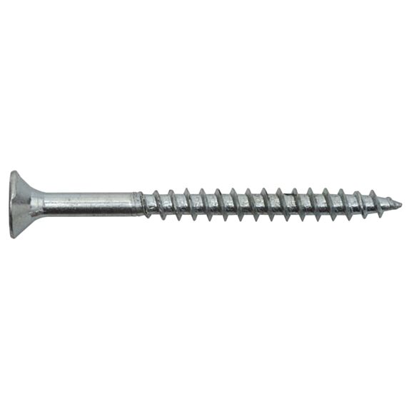 Vis bois/panneaux tête fraisée PZ 6×80 zinguée