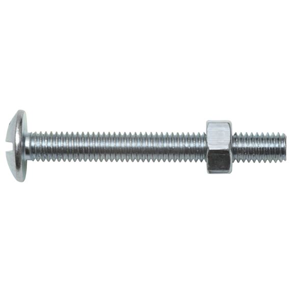Boulon poêlier ZI avec écrou 8 x 80 mm x4 - SWG