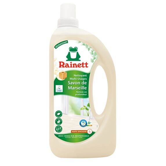 Nettoyant multi-usages écologique savon de Marseille 500 mL - RAINETT