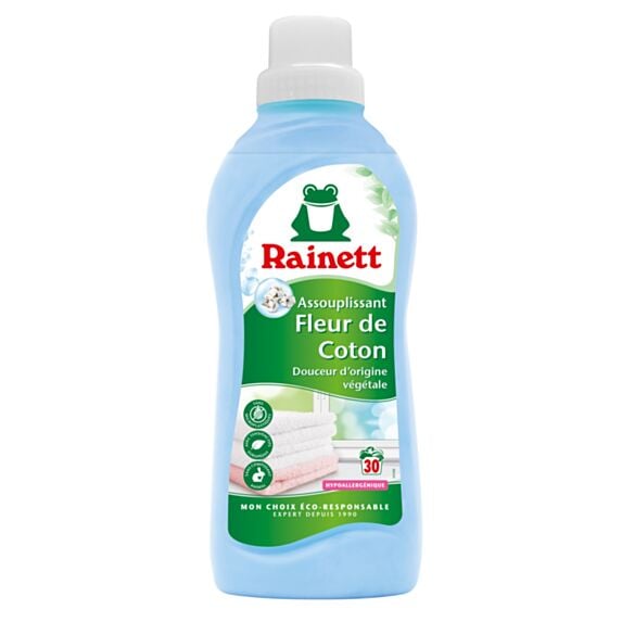 Assouplissant écologique concentré fleur de coton 31 lavages - RAINETT