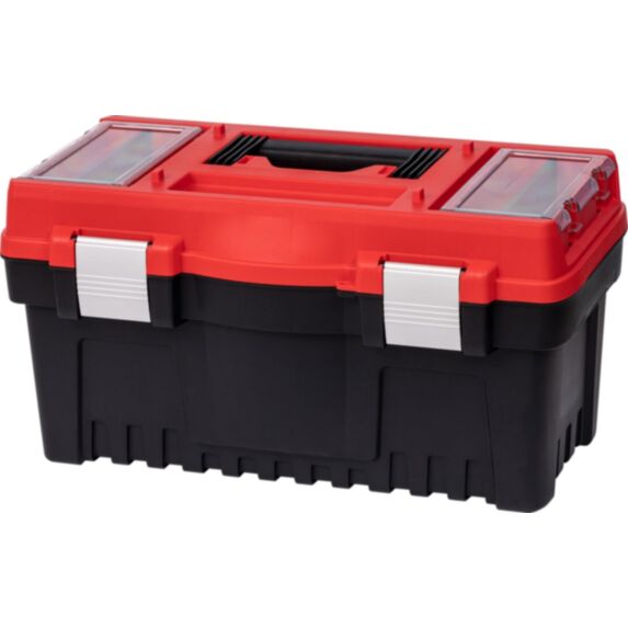 Boîte à outils multifunctionnelle 48 x 26 x 26 cm noir/rouge - TOOD