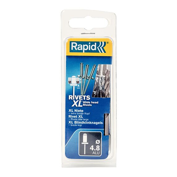 Rivets XL Ø4.8 x 18 mm de RAPID