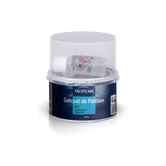 Résine de finition avec durcisseur 250 g blanc - YACHTCARE