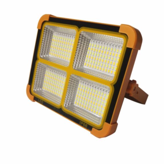Lampe led portable électrique et solaire rechargeable en USB 6V/6W 12000mAH