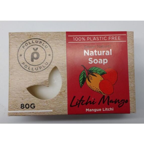 Savon naturel litchi mangue - POLLUPLU