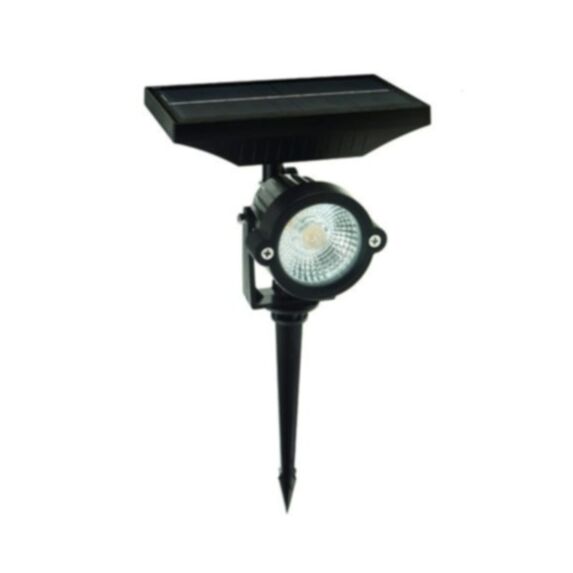 Spot piquet solaire 5W IP65 blanc