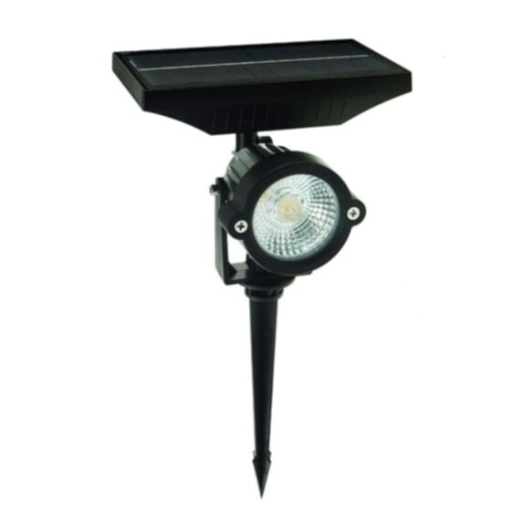 Spot piquet solaire 5W IP65 ton chaud
