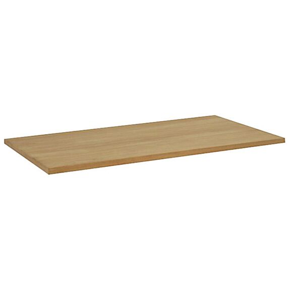 Plan teck pour meuble 120 cm Victoria