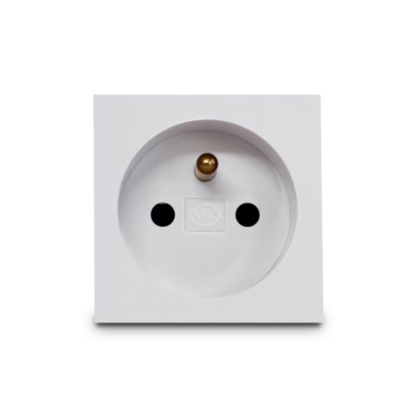Prise de courant avec terre 16A (à compléter) K5834WHI - MK HONEYWELL