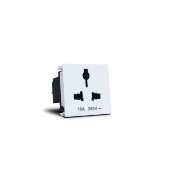 Prise de courant multistandard 16A (à compléter) SX2837WHI - MK HONEYWELL