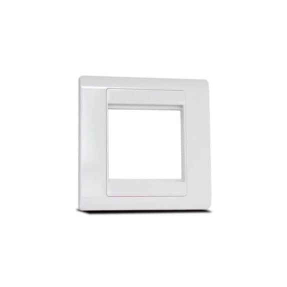 Plaque avec support pour 2 modules R5451WHI - MK HONEYWELL