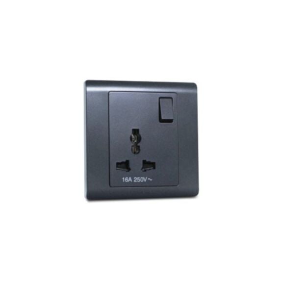 Prise de courant multistandard avec interrupteur 16A R2835GPH - MK HONEYWELL