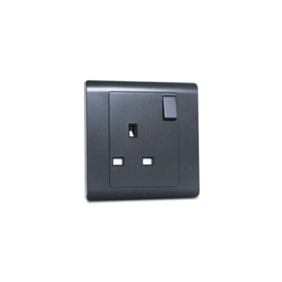 Prise de courant avec interrupteur 13A Standard BS R2757GPH - MK HONEYWELL