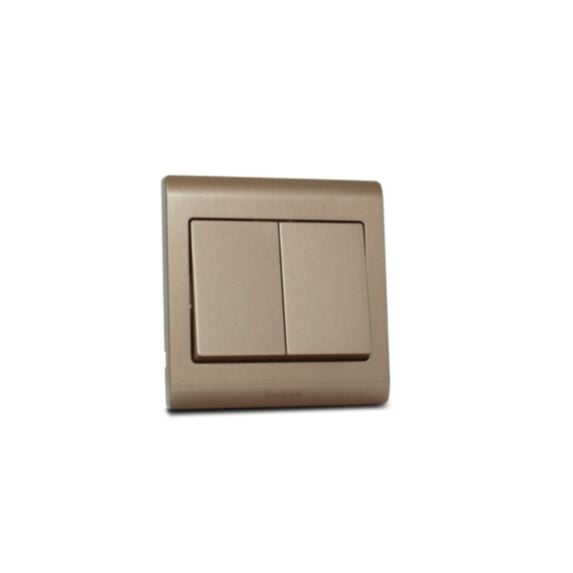 Double interrupteur va-et-vient 16A R4782CGL - MK HONEYWELL