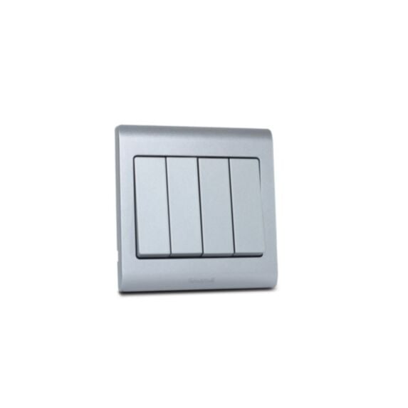 Quadruple interrupteur va-et-vient 16A R4784STT - MK HONEYWELL