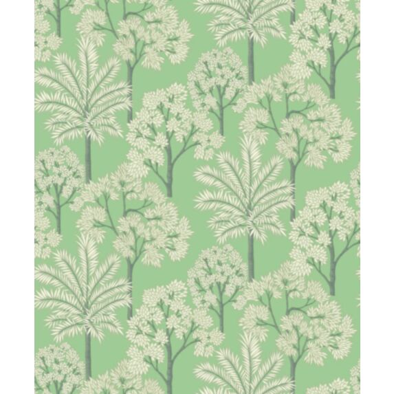 Papier peint vinyle intissé Arcadia Palm Forest vert 0,53 x 10 m - GRANDECO
