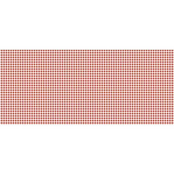 Film adhésif en rouleau Hobbyfix Vichy rouge gris 45 cm x 2 m 