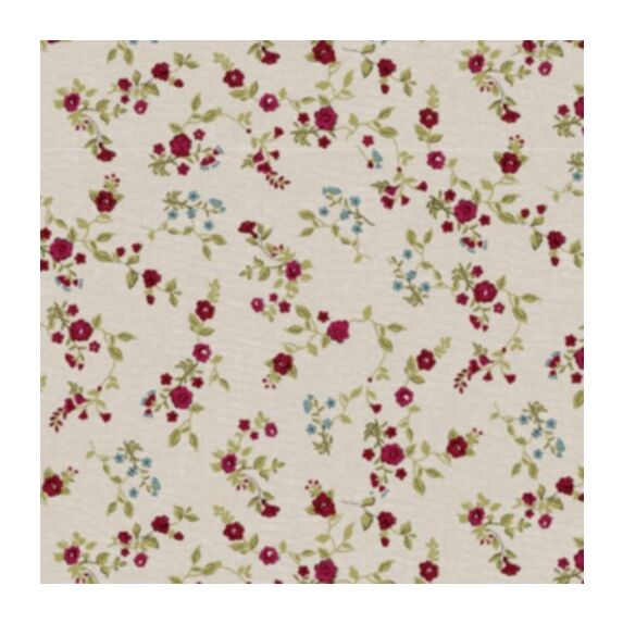Film adhésif en rouleau Hobbyfix Liberty rouge gris 45 cm x 2 m 