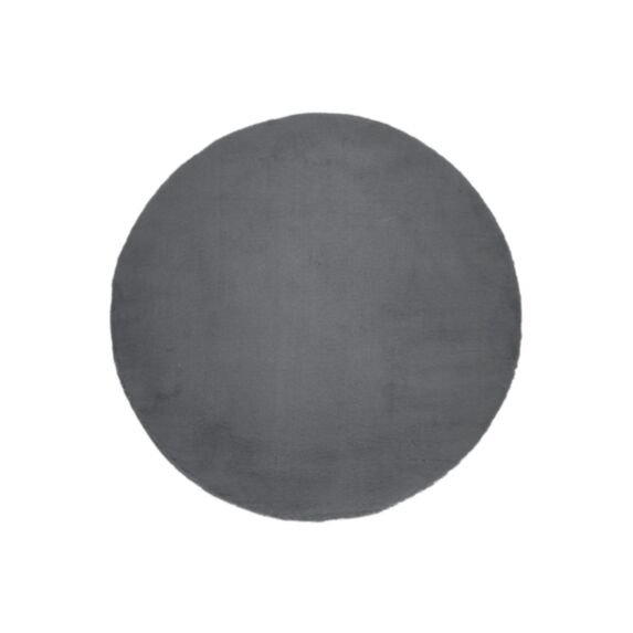 Tapis lavable rond Rex 4 Ø120 cm anthracite - BALTA
