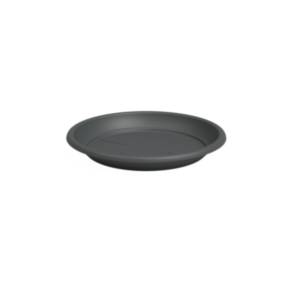 Soucoupe ronde 30 cm anthracite - ARTEVASI