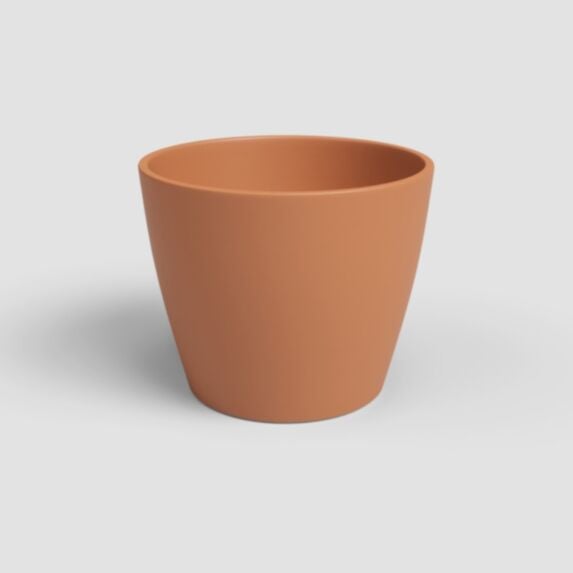 Cache-pot Núbia 20 cm mate terre cuite clair - ARTEVASI