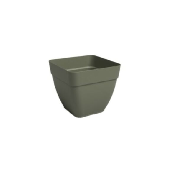 Pot Capri Campana carré 37 cm vert sec - ARTEVASI