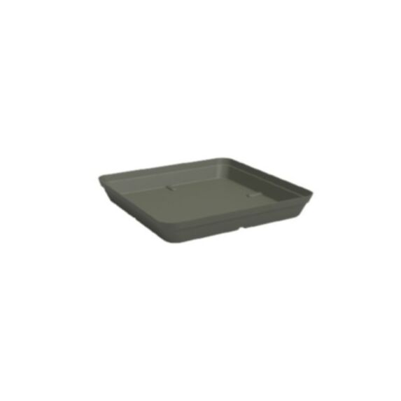 Soucoupe Capri carrée 40 cm vert sec - ARTEVASI