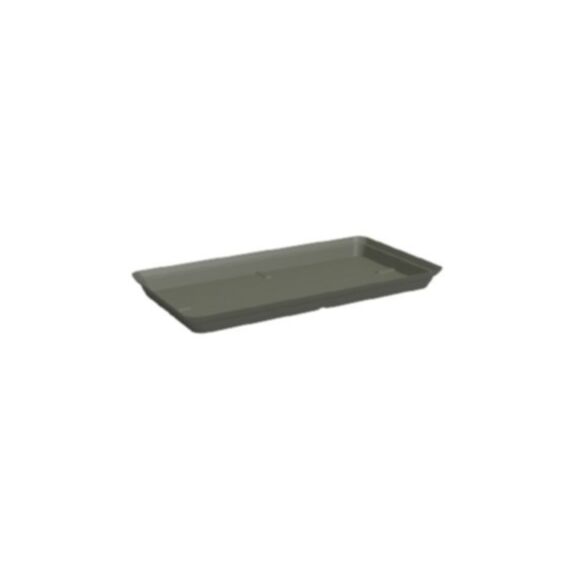 Soucoupe Capri rectangulaire XL 80 cm vert sec - ARTEVASI