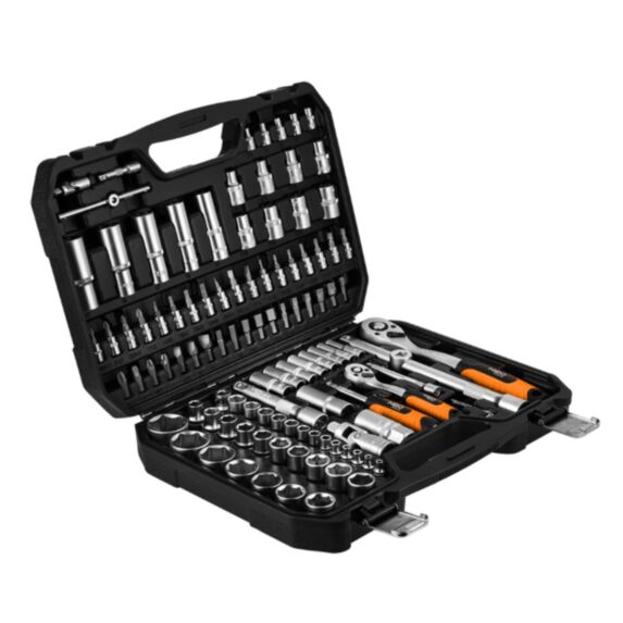 Coffret clé et douille 110 pièces 1/2