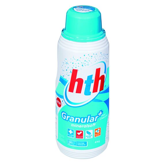 Chlore granulaire 4 kg - HTH