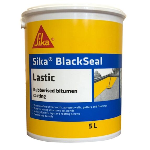 Peinture étanche bitumeux 5L -SIKA