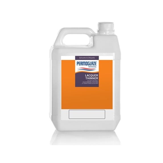 Diluant incolore universel à base de nitrocellulose pour peintures à base de solvants 1L - PERMOGLAZE Lacquer Thinner 