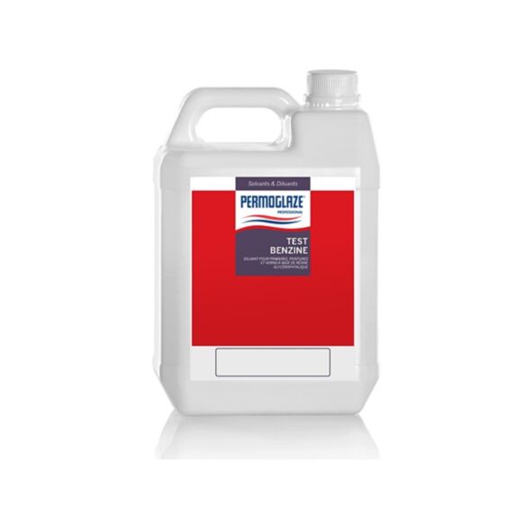 Diluant incolore pour peintures et vernis glycérophtaliques et pliolite 1L - PERMOGLAZE Test Benzine 